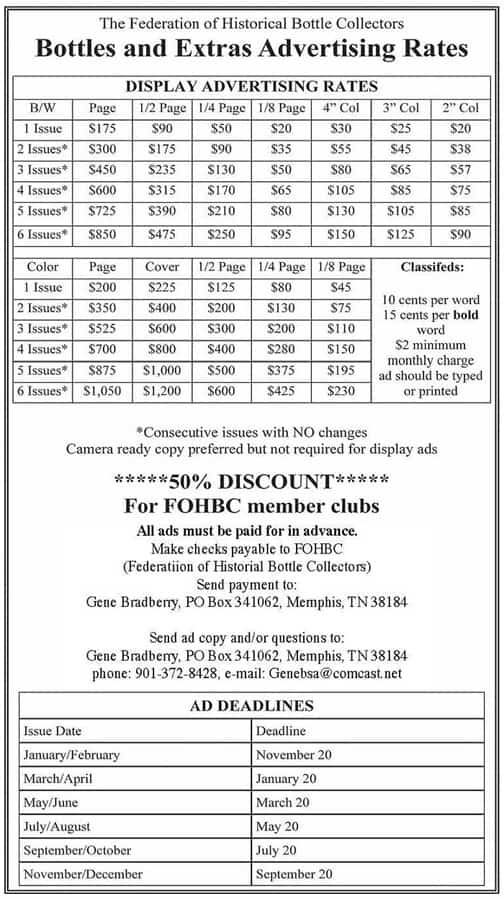 AdvertisingRates B&E Advertising Rates
