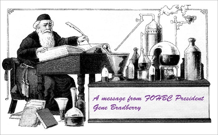 FOHBC _President Art Presidents Message Art