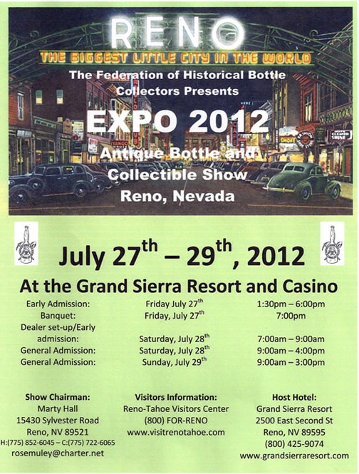 FOHBC Reno 2012 Flyer