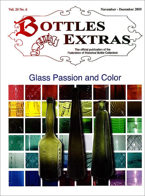 Bottles and Extras November December 2009