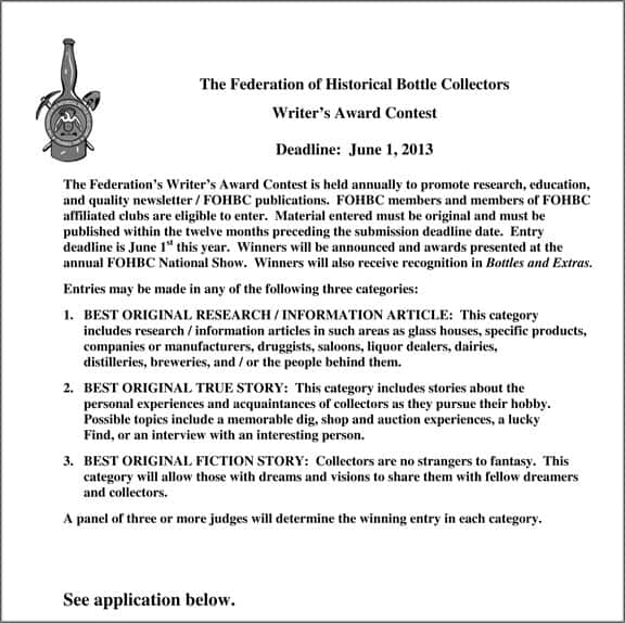 Microsoft Word - FOHBC writer's award contest & application 2013