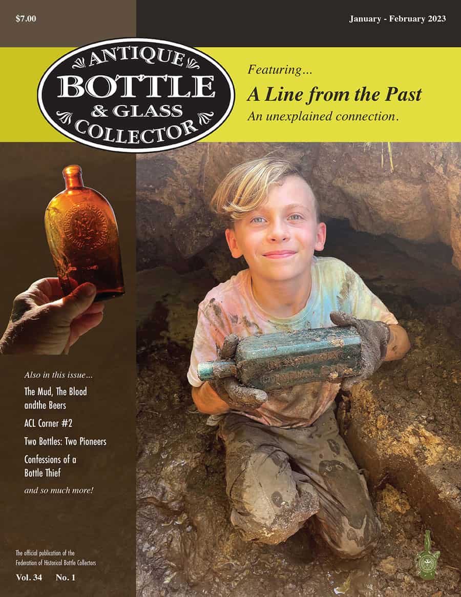 Historic Bottle Website - Homepage