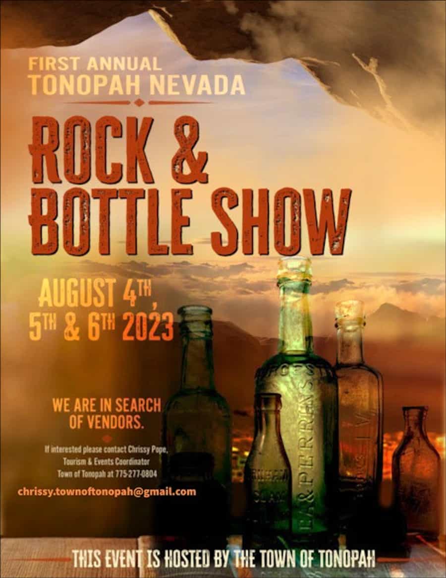 First Tonopah Nevada Rock & Bottle Show