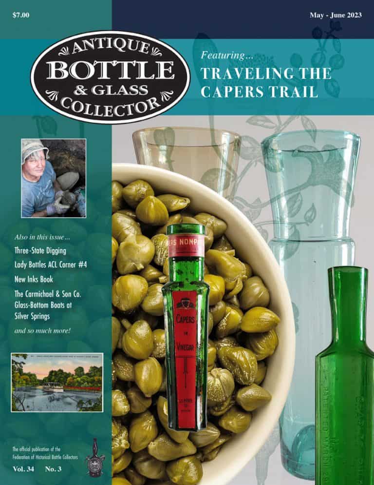 Antique Bottle & Glass Collector: May - June 2023 Cover